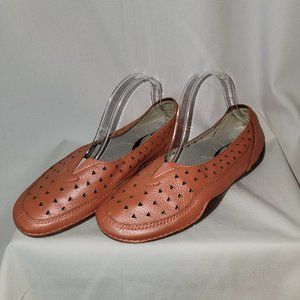 Ortholite Wren - Leather walking shoe - Women's Size 9M - Like New